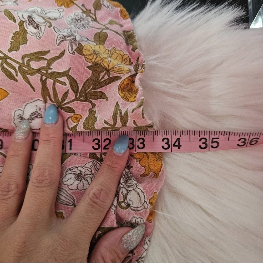 Cynthia Rowley - Linen Blend Floral Dress - Picture 10 of 10